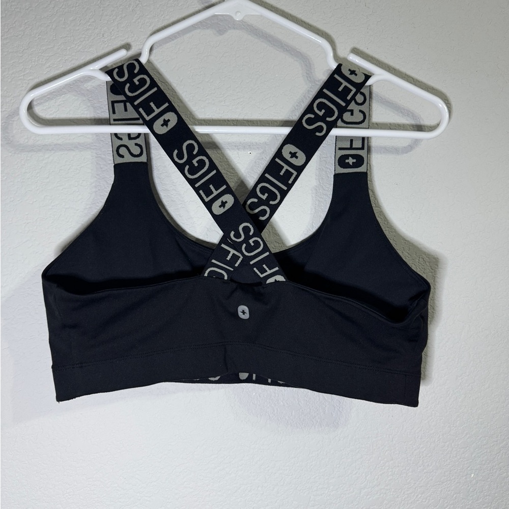 Figs Black Sports Bra - Picture 4 of 4